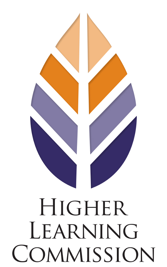Logo of Higher Learning Commission (HLC).